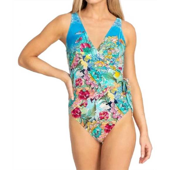 NEW JOHNNY WAS mixi one piece in multi - Picture 1 of 3